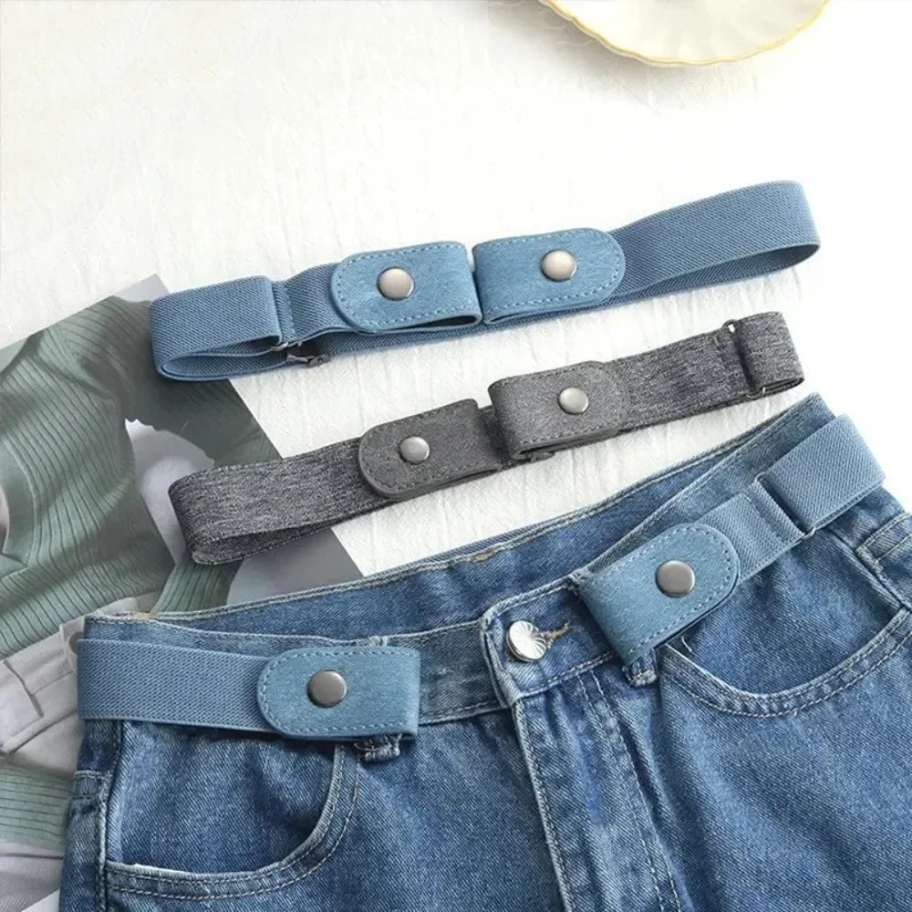 Invisible No-Buckle Belt