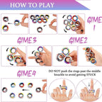 Magnetic Fidget Ring Set