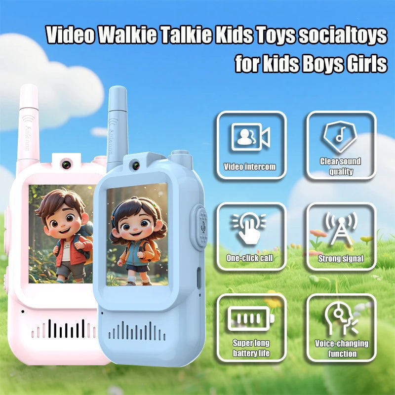 Kids Video Walkie Talkie 2 Pack