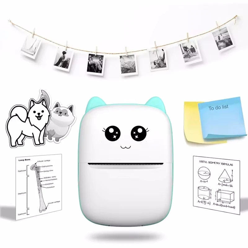 Mini Wireless Thermal Label Printer