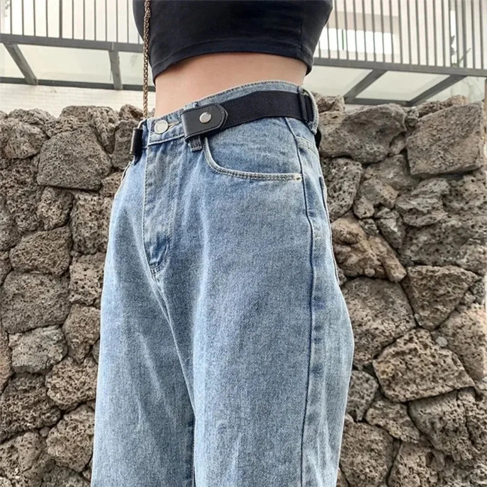 Invisible No-Buckle Belt