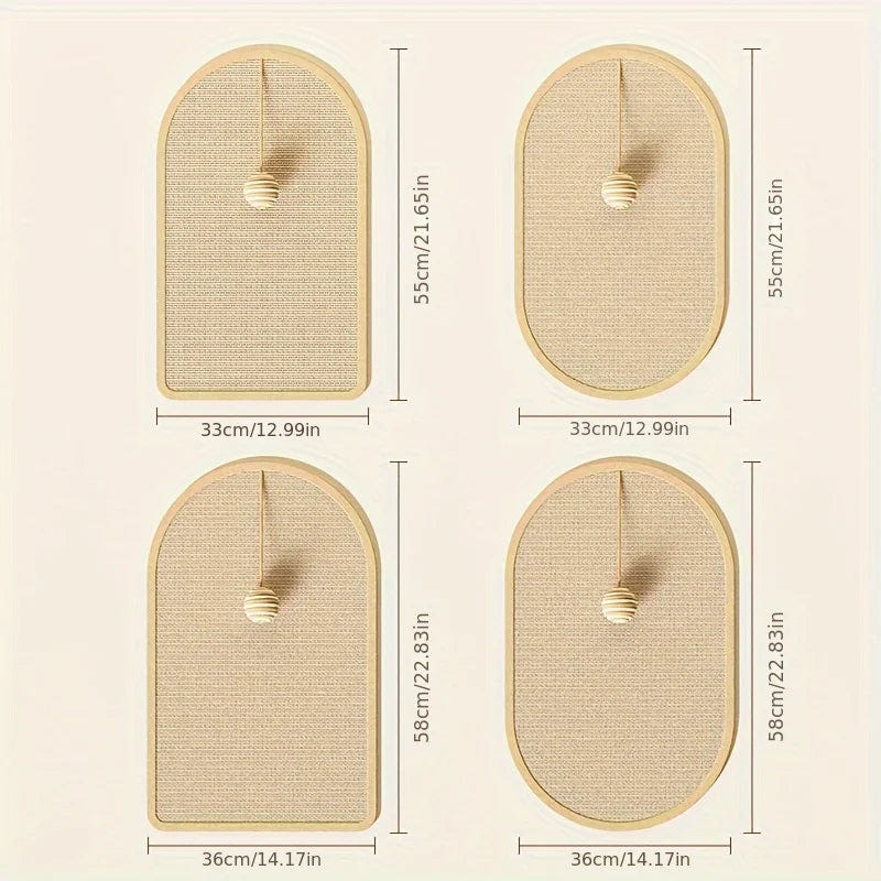 Wall Mounted Cat Scratch Pad