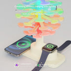 Spiral Tree Lamp & Wireless Charger