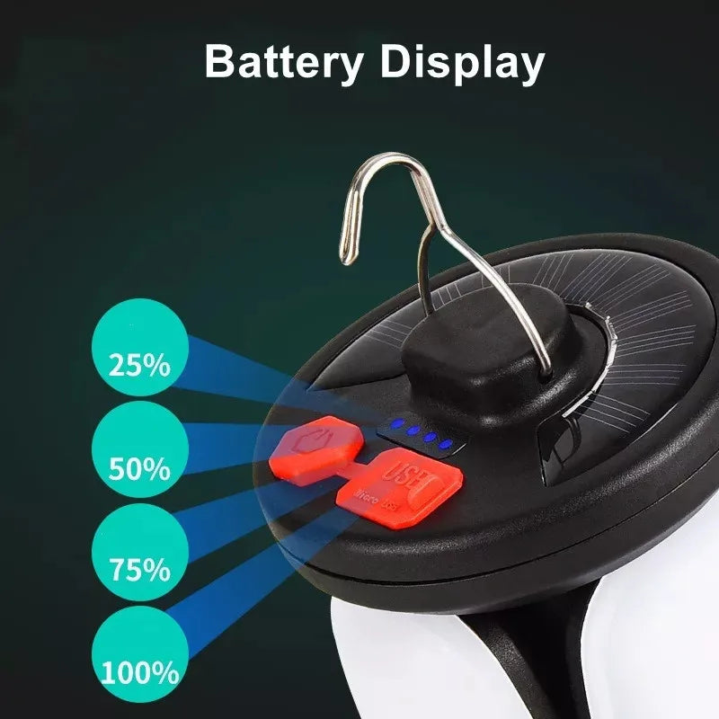 Solar Folding Camping Lantern