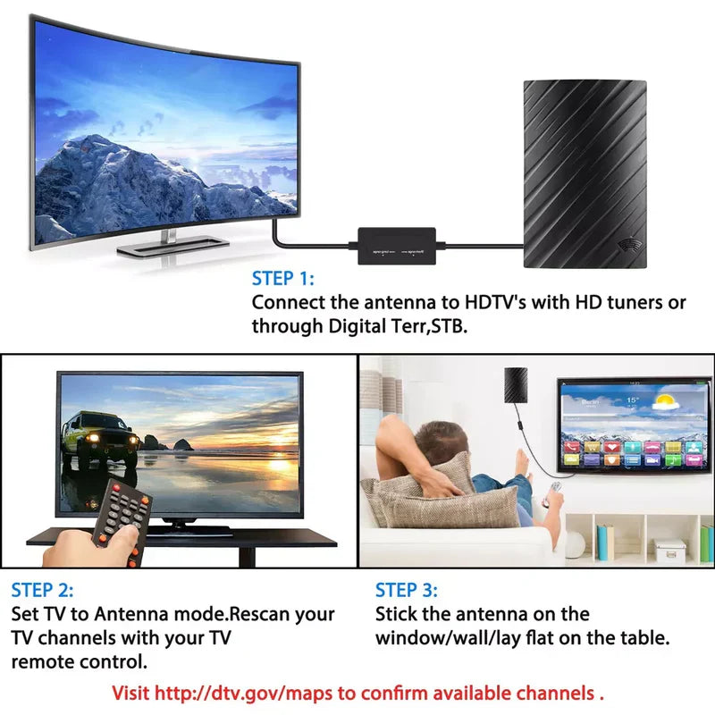 Long Range 4K HDTV Antenna