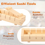 Wooden Sushi Maker Press Mold