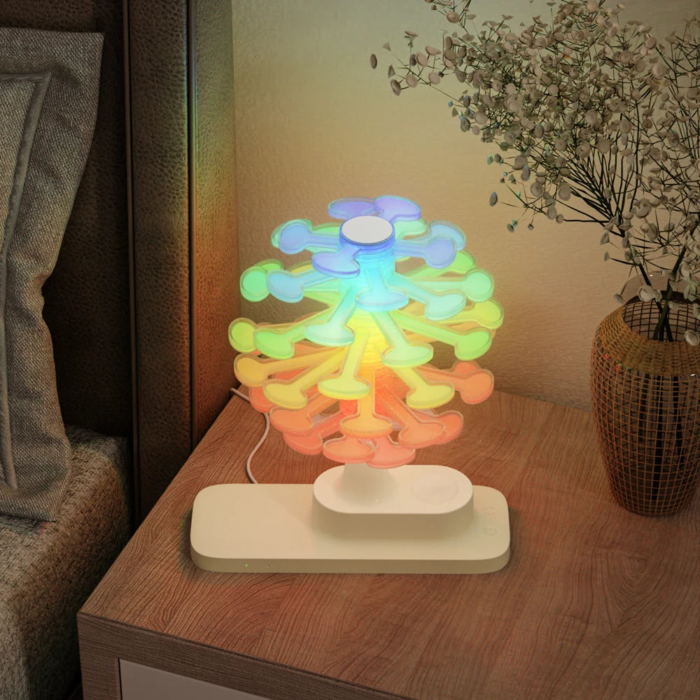 Spiral Tree Lamp & Wireless Charger