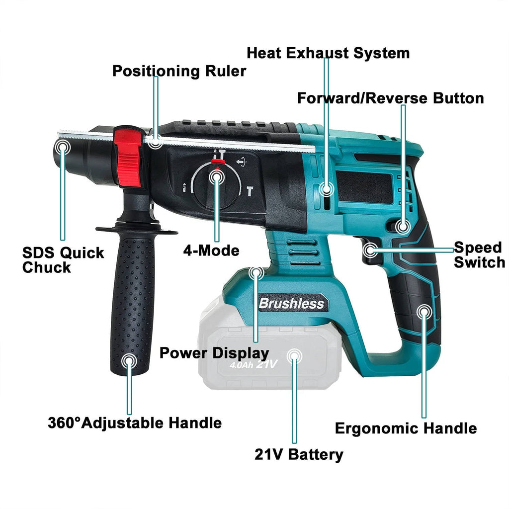 Brushless Cordless Hammer Drill