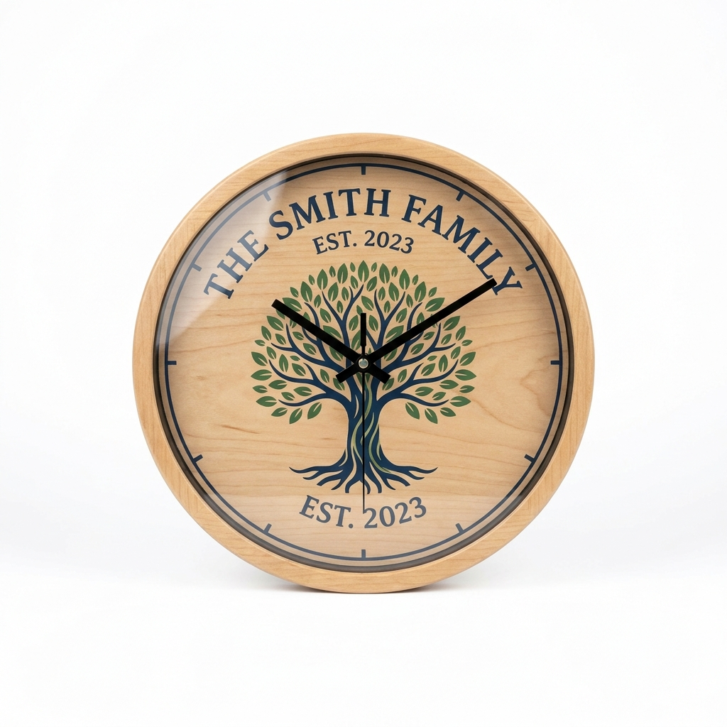 Personalized Wall Clock - Mirabilia Mart
