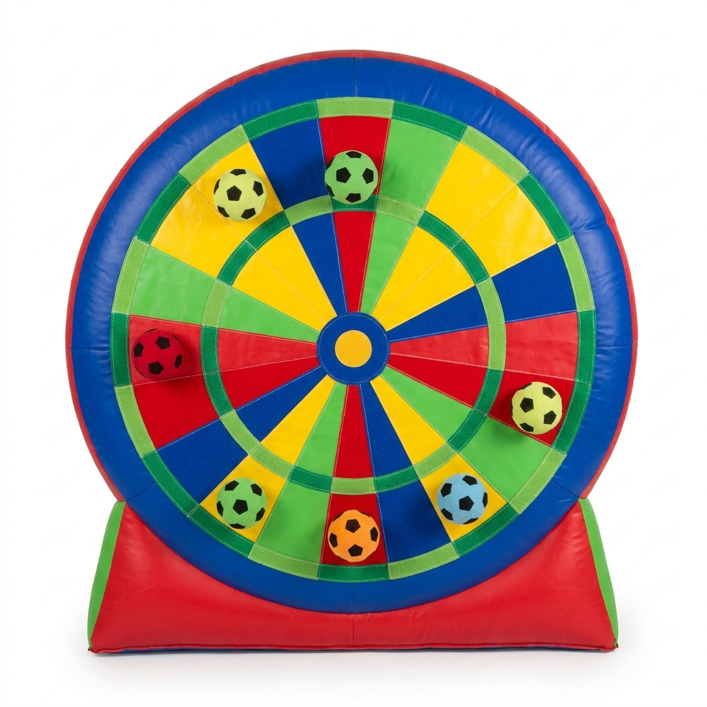 Giant Inflatable Soccer Dartboard - Mirabilia Mart