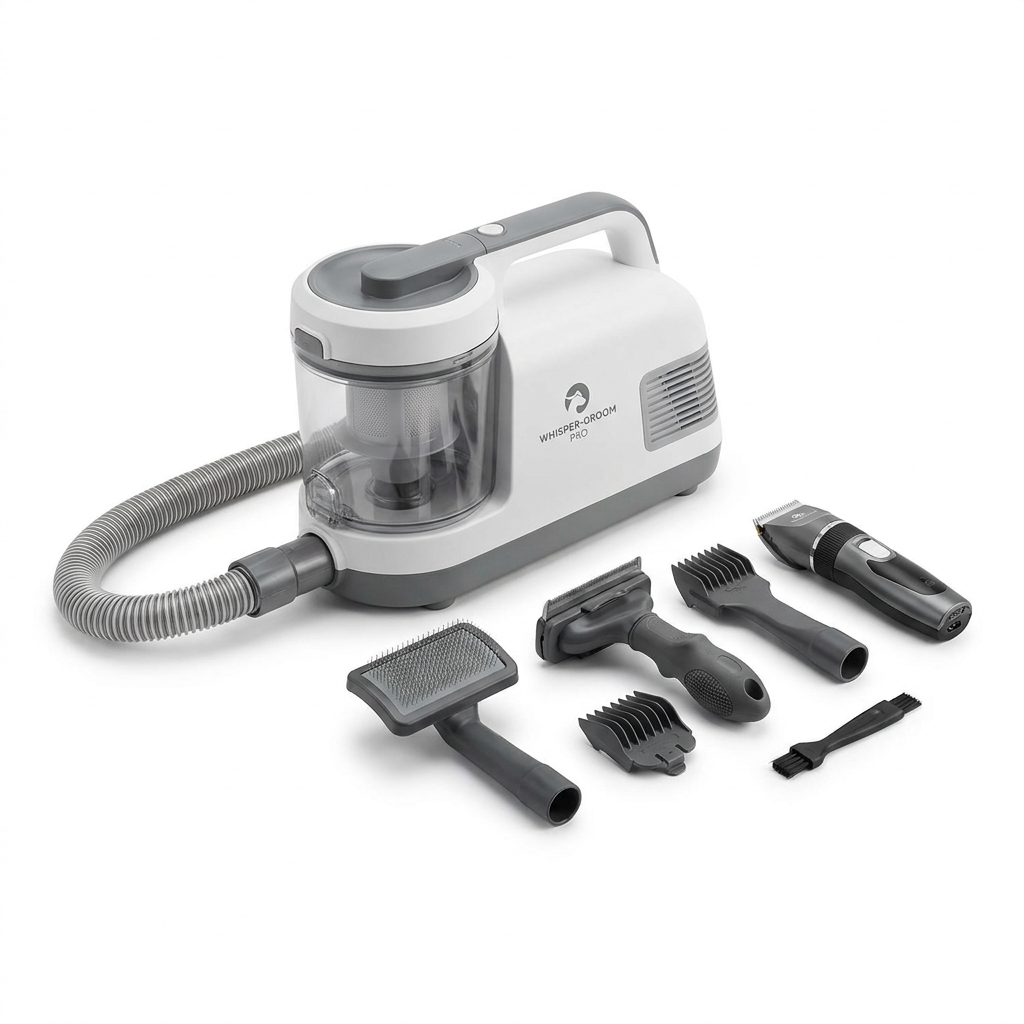 Low-Noise Dog Grooming Vacuum - Mirabilia Mart