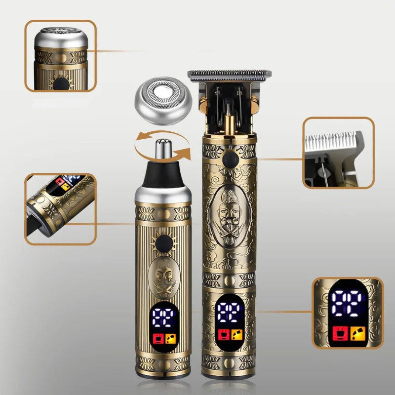 Hair Clipper & Trimmer Set