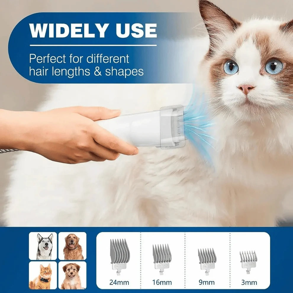 Low-Noise Dog Grooming Vacuum