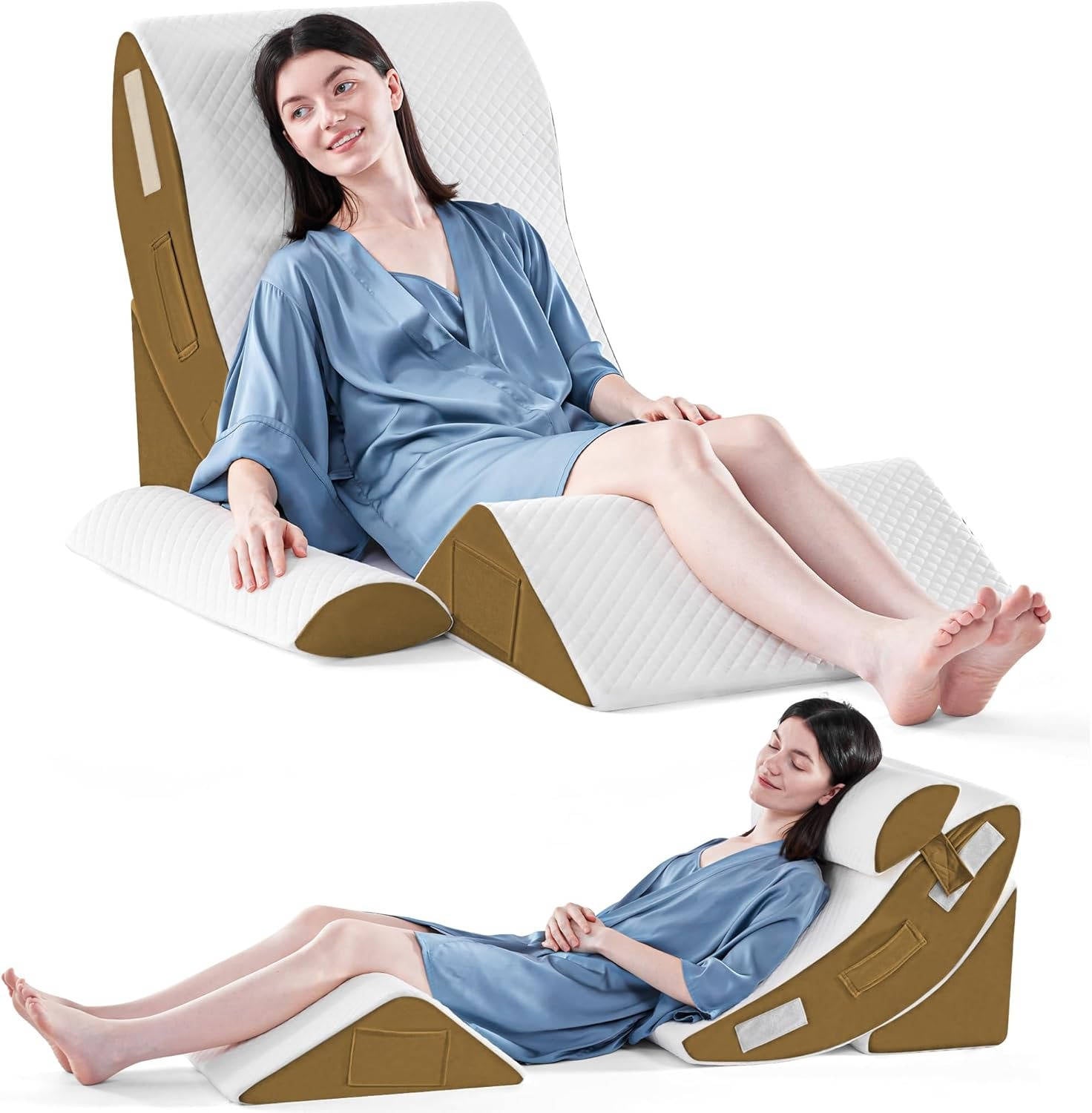 Orthopedic Bed Wedge Pillow Set