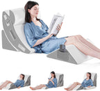 Bed Wedge Pillow Set