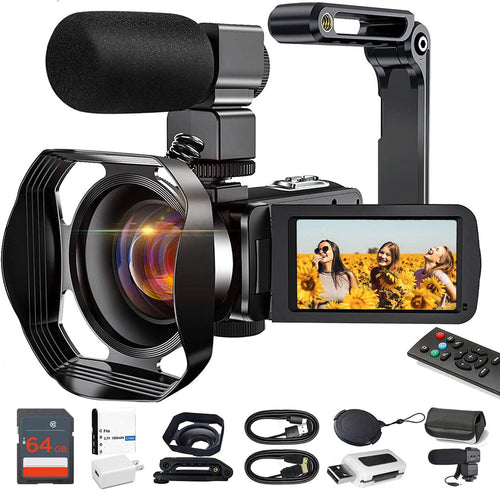4K WiFi Vlogging Camera