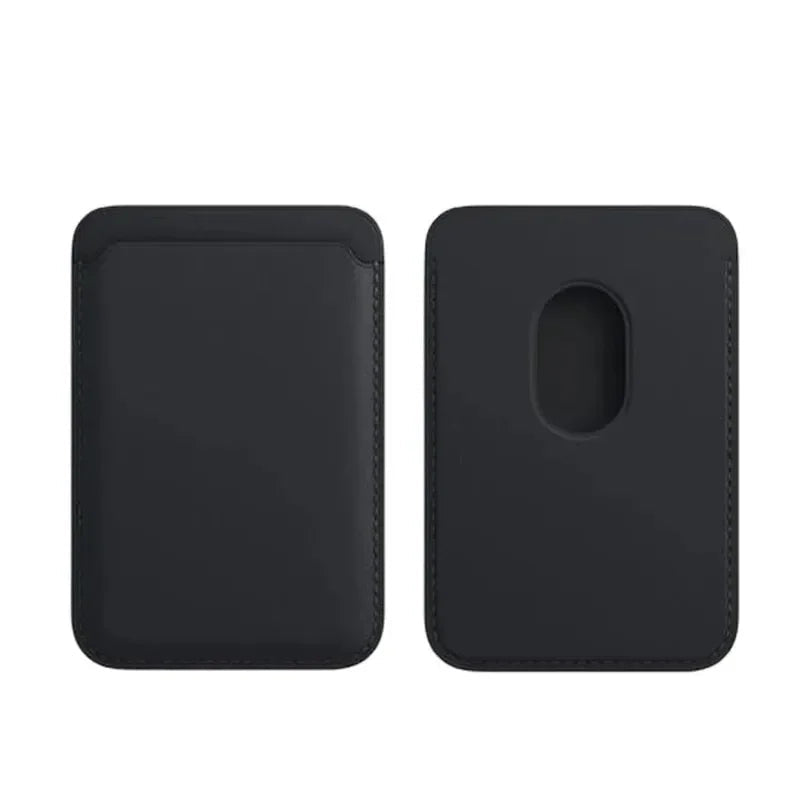 Magnetic Leather Card Wallet