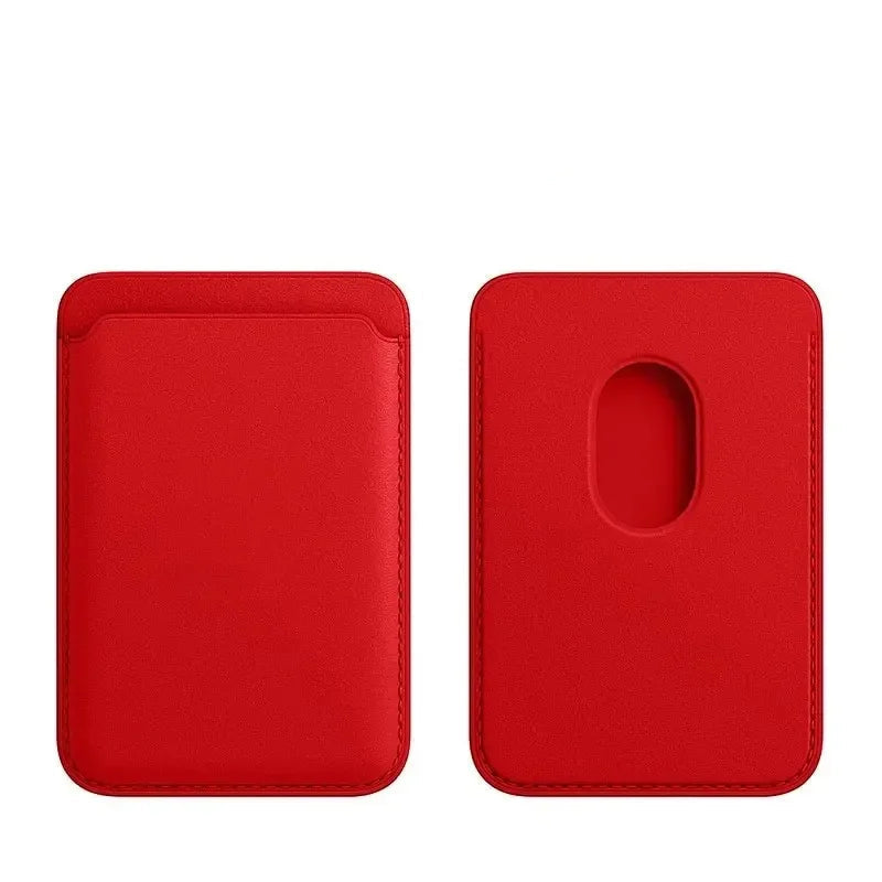 Magnetic Leather Card Wallet
